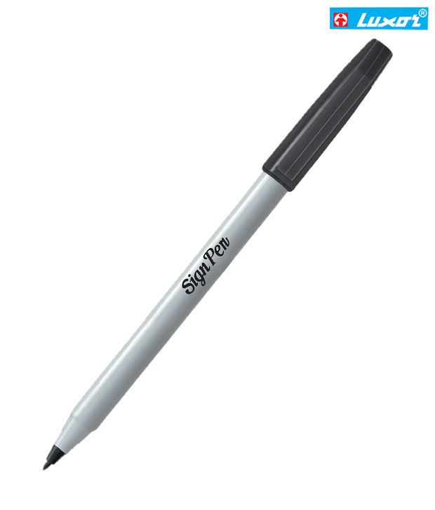 Luxor Sl N.Sign Marker Pen Black(Set Of 10 Pcs): Buy Online at Best Price in India - Snapdeal