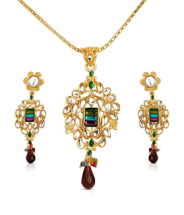 Sharnam Art Holi Vivid Jewellery Combo Of 6 Pendant Sets Buy Sharnam