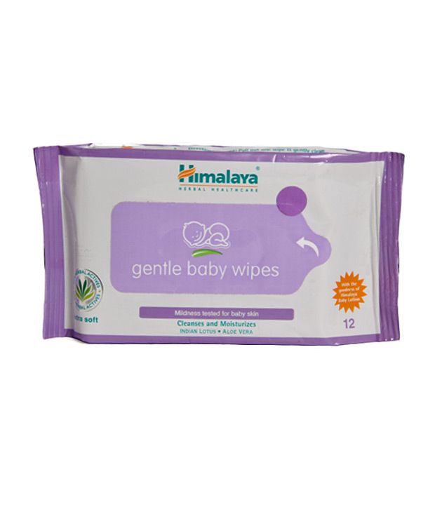 himalaya gentle baby wipes 12 pcs price