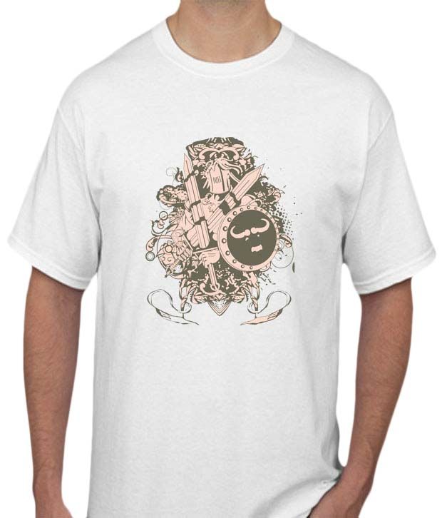 mens cool white t shirts