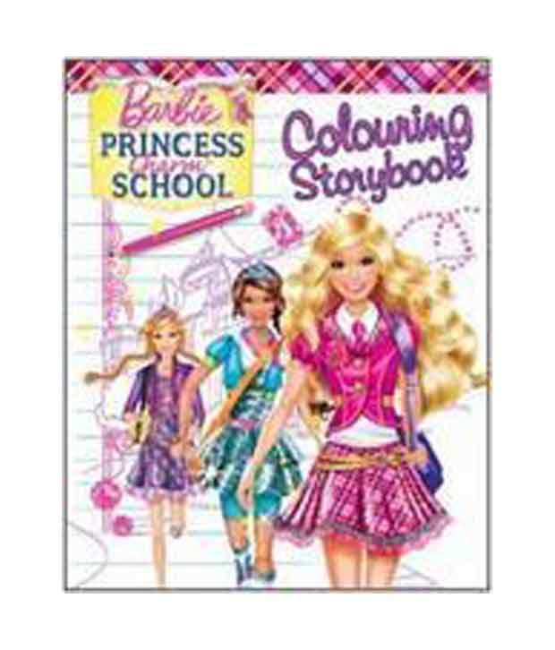 barbie coloring pages princess charm school