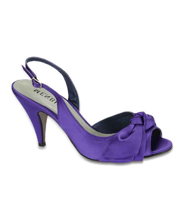 Menbur Striking Purple Heel Sandals Price In India Buy Menbur Striking 