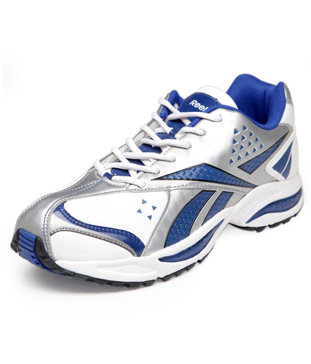 Reebok Trainer Silver & Blue Sports Shoes - Buy Reebok Royal Trainer Silver & Blue Sports Shoes Online at Best Prices in India on Snapdeal