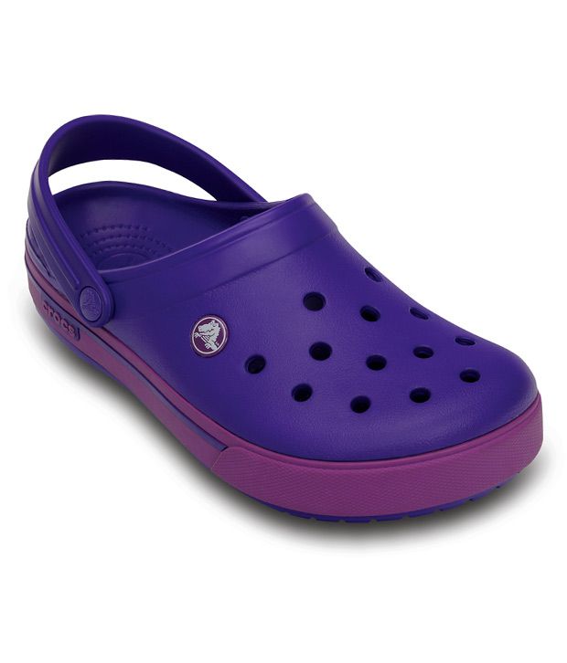Crocs Violet Crocband II.5 Clog Shoes Price in India- Buy Crocs Violet ...