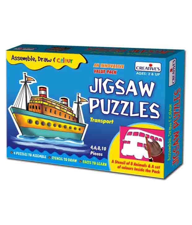 Creatives Jigsaw Puzzles- Transport - Buy Creatives Jigsaw ...