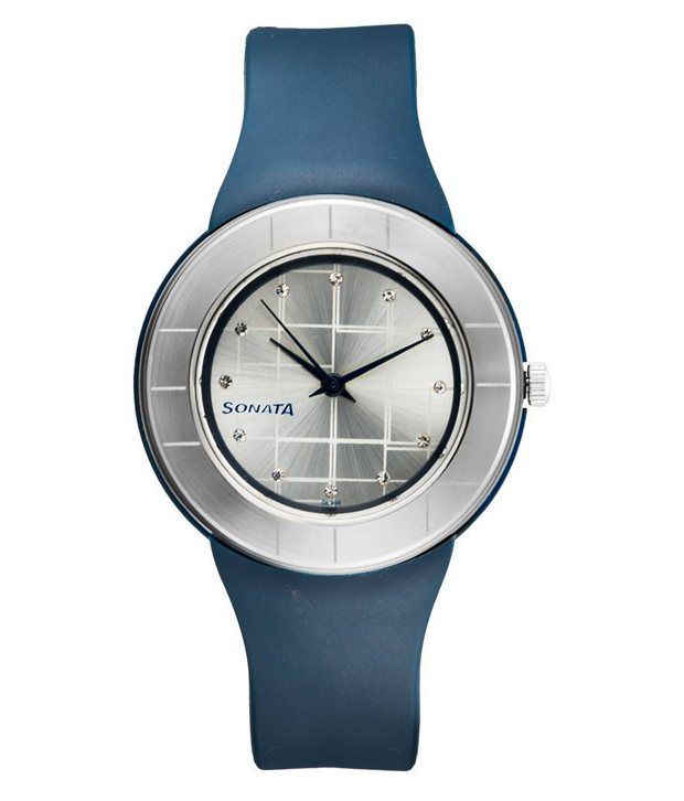 Sonata Radiant Blue Strap Watch Price in India: Buy Sonata Radiant Blue