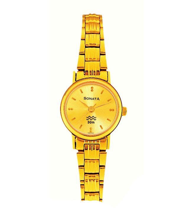Sonata 2160YM08 Women's Watch Price in India Buy Sonata 2160YM08 Women's Watch Online at Snapdeal