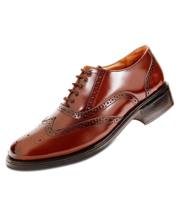 San Frissco Brown Formal Shoes Price in 