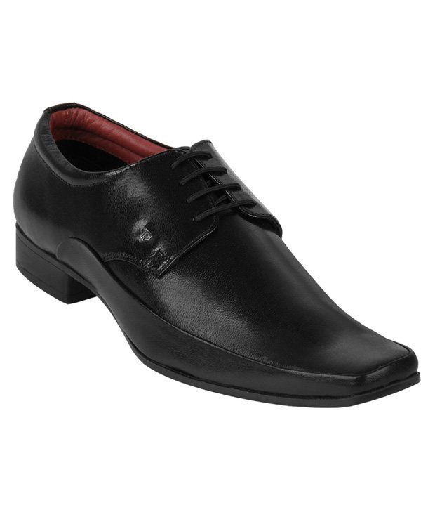 Provogue Black Formal Shoes Price in 