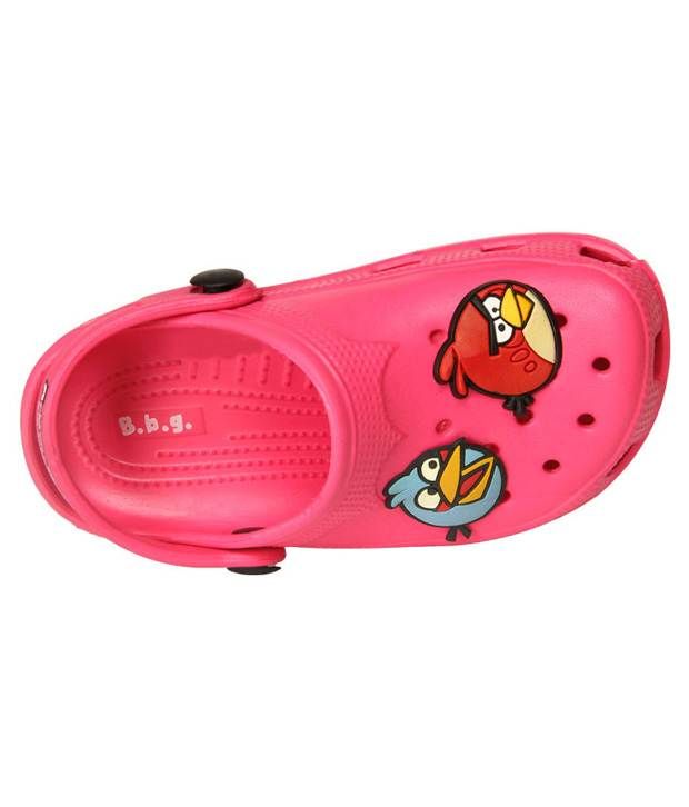 Bubblegummers Pretty Pink Clog Shoes For Kids Price in