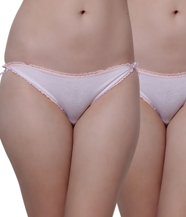 Panties White Cotton 19