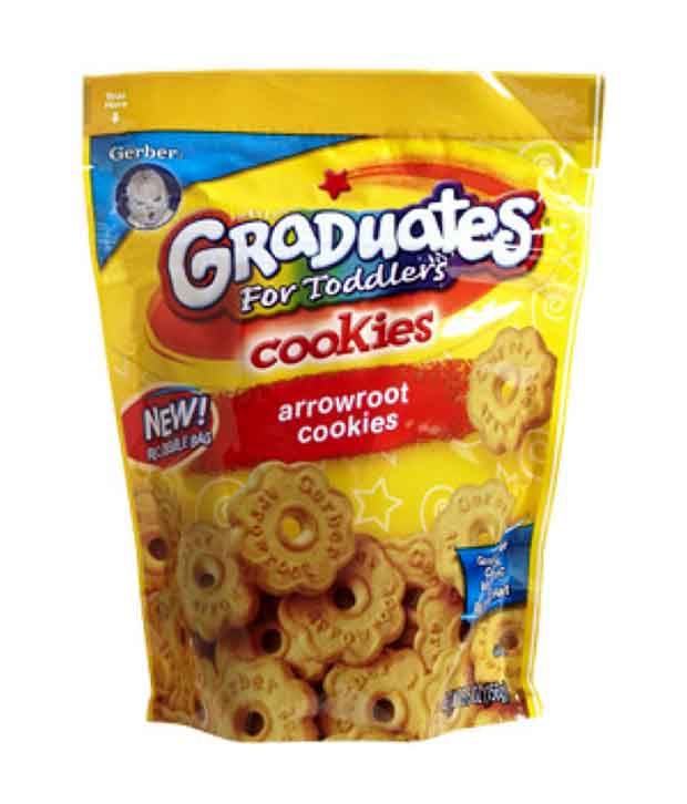 gerber arrowroot cookies