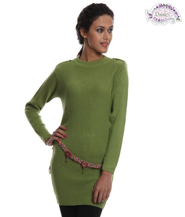 women woolen top