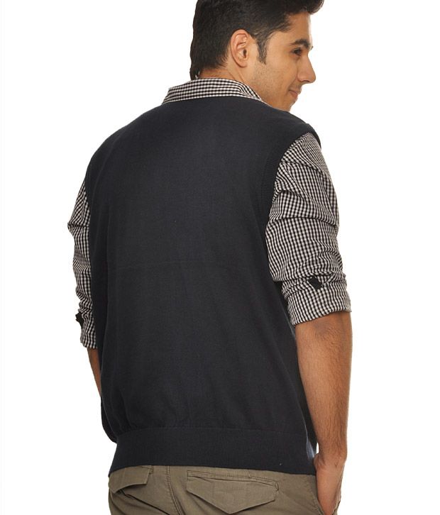 Maine New England Blue Knitted Tank TopMn01 Buy Maine New England