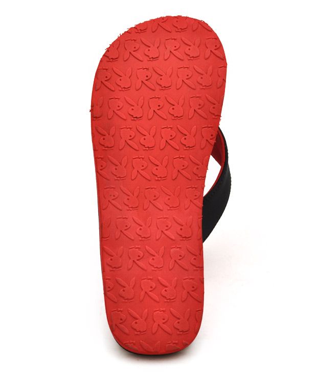 playboy platform flip flops