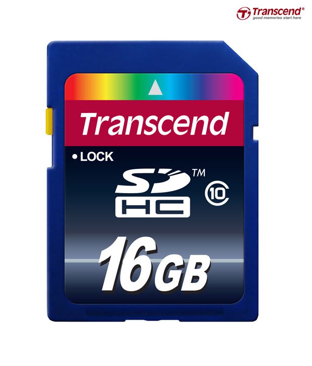 Transcend SDHC 16 GB Class 10 Memory Card