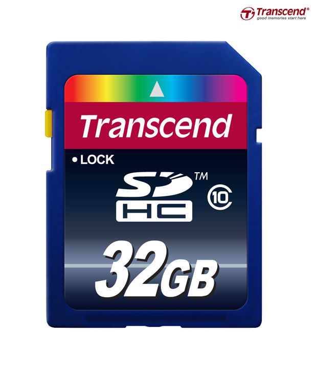 Transcend SDHC 32 GB Class 10 Memory Card