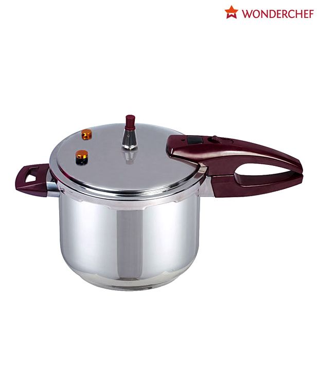 Wonderchef Pressure Cooker 5ltrs (Induction Stovetop Compatible) by