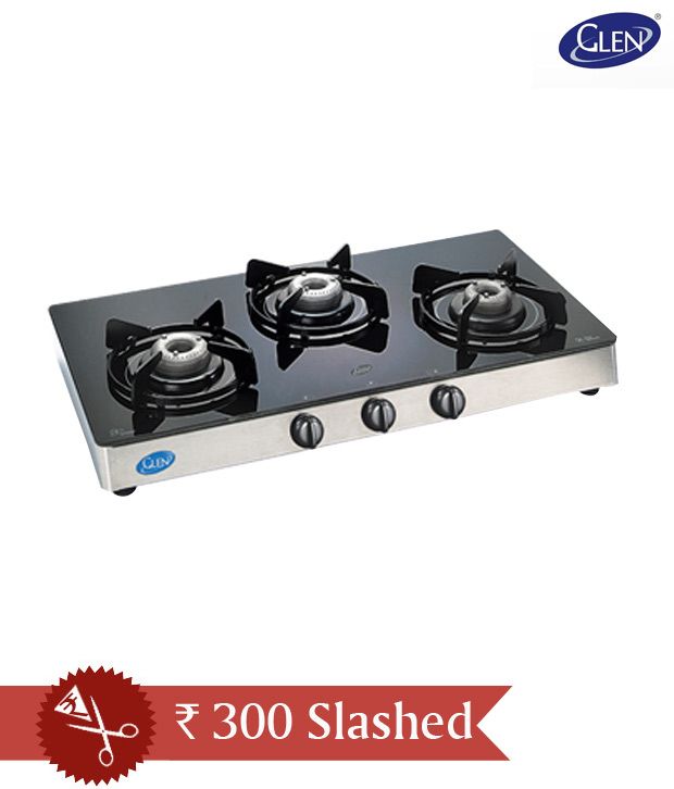 Glen Gl 1032 Gt Ai 3 Burner Auto Gas Stove Glen Gl 1032 Gt Ai 3 Burner Auto Gas Stove