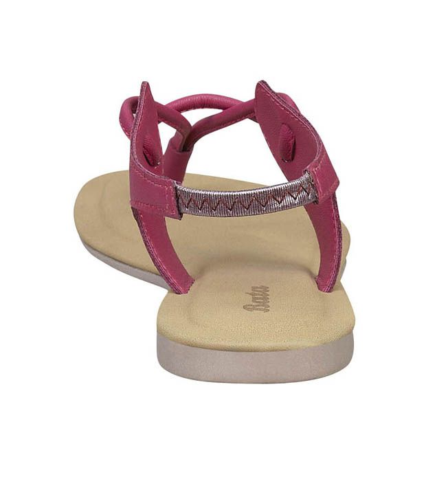 Bata Pink & Beige Sandals Price in India- Buy Bata Pink & Beige Sandals ...