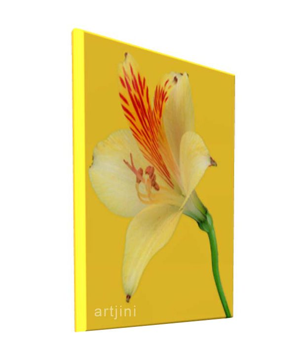 Artjini Blooming Yellow Tulip On Bright Yellow Background II Painting: Buy  Artjini Blooming Yellow Tulip On Bright Yellow Background II Painting at  Best Price in India on Snapdeal