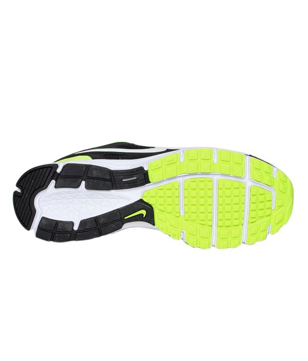 black and lime green nike sneakers