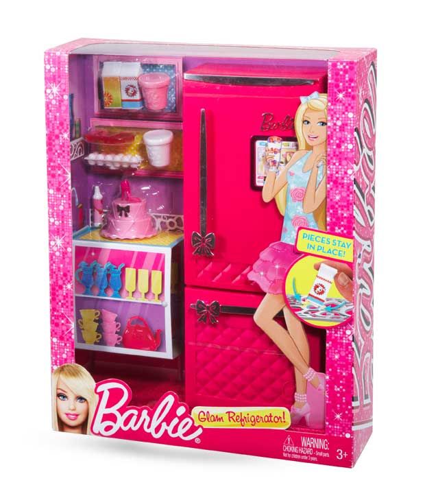 diy barbie refrigerator