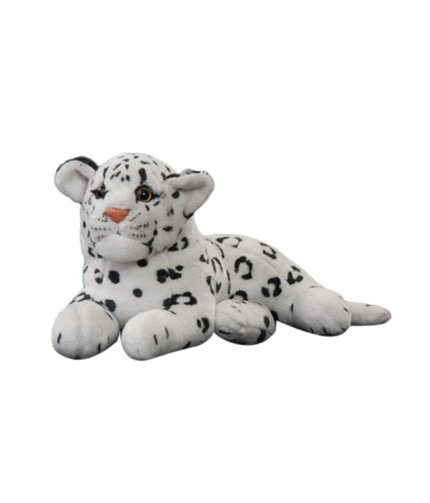 snow leopard cuddly toy