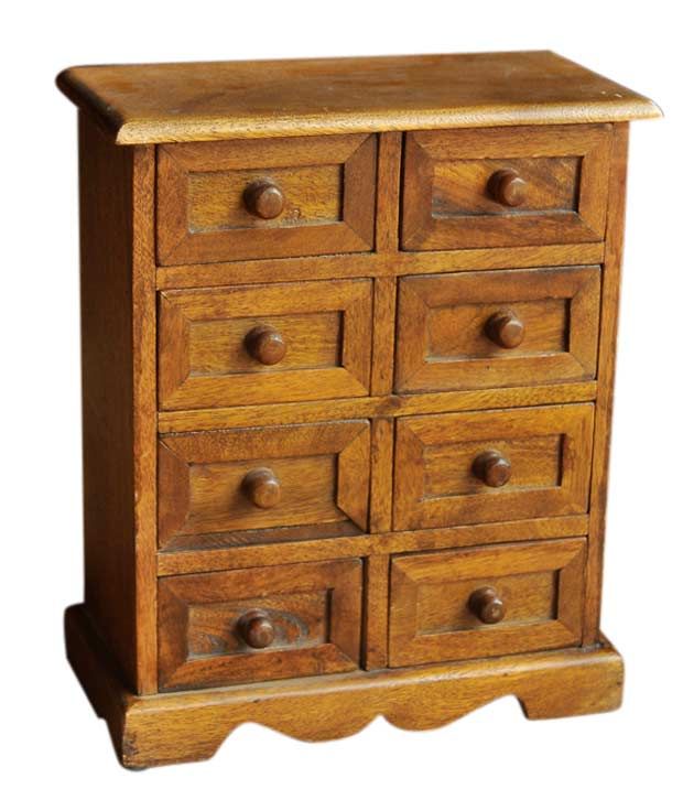 Induscraft Small Mango Wood Drawer Chest Buy Induscraft Small