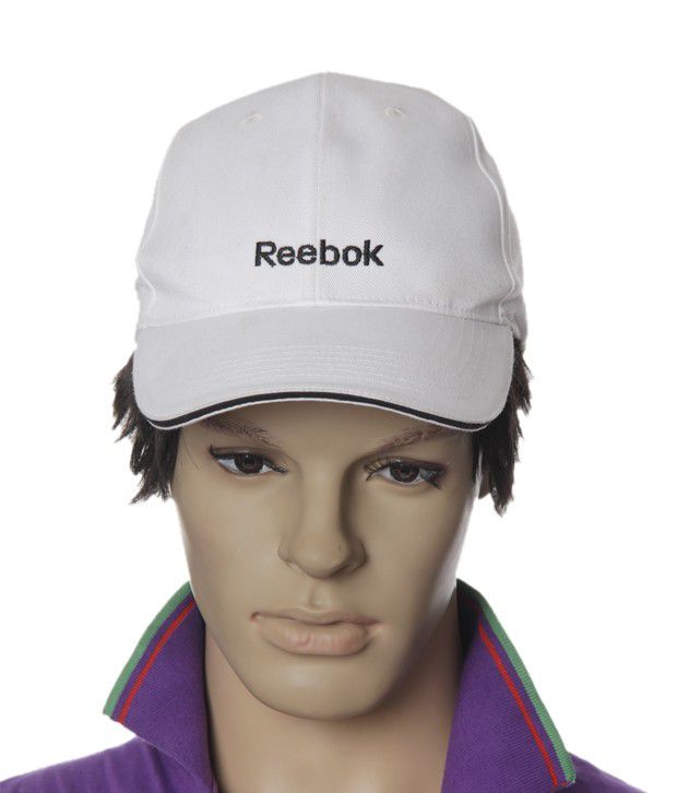 reebok white cap