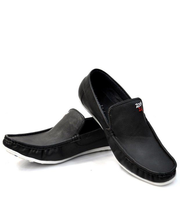 Zoot24 Tom Black Loafers - Buy Zoot24 Tom Black Loafers Online at Best ...