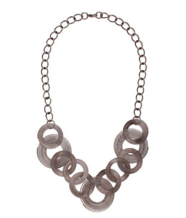 FnMe Looped Wire Circles Designer Necklace & Set Buy FnMe Looped Wire