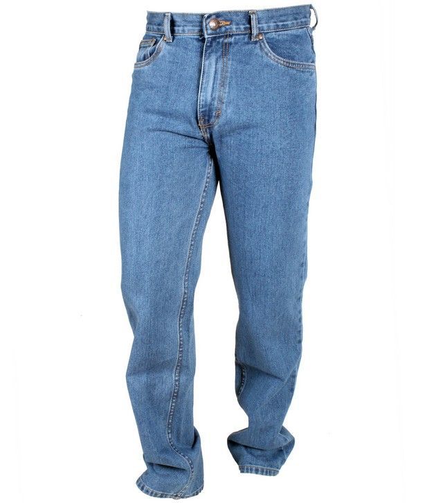 Trigger Blue Basic Jeans - Buy Trigger Blue Basic Jeans Online at Best ...