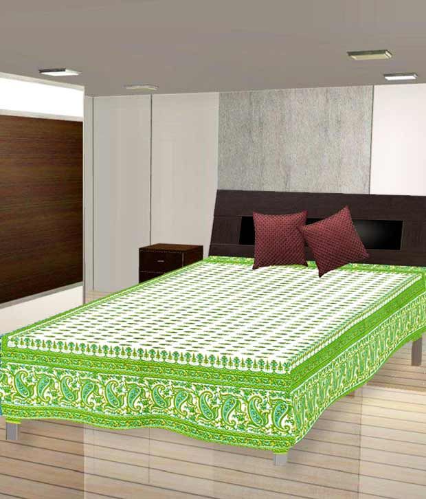 Shop Rajasthan Paisley Print Single Bed Sheet Buy Shop Rajasthan