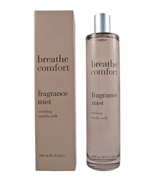 breathe comfort vanilla milk fragrance mist