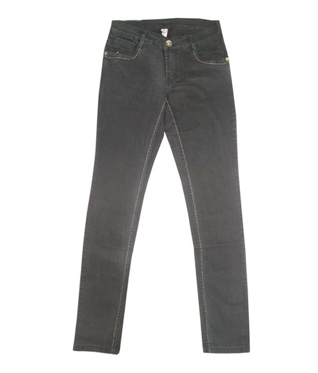 Editions Black Polyester Jeans - Buy Editions Black Polyester Jeans ...