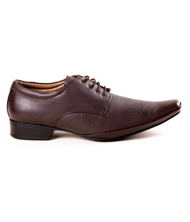 Lues Club Brown Formal Shoes Price in India- Buy Lues Club Brown Formal ...