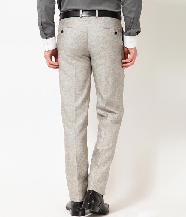 grey formal trousers womens