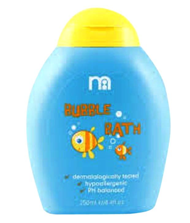 mothercare bubble bath
