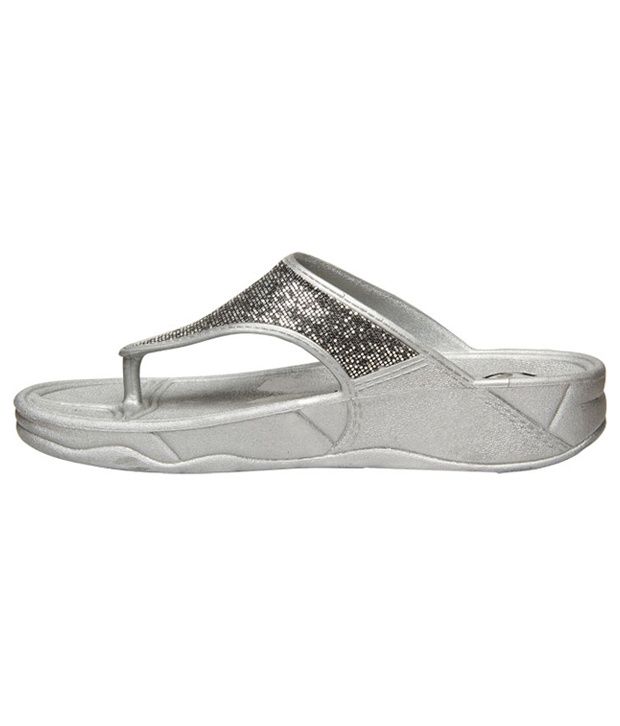 Bata Sandak Zesty Grey Platform Slippers Price in India- Buy Bata ...