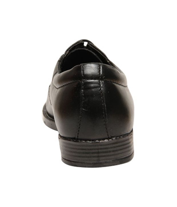 Buy Bata Black Leather School Shoes For 