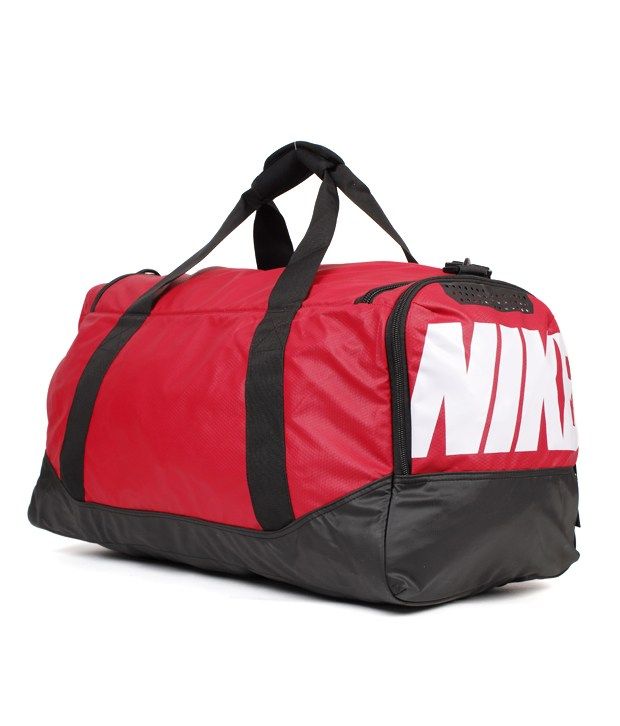 red nike duffle bag