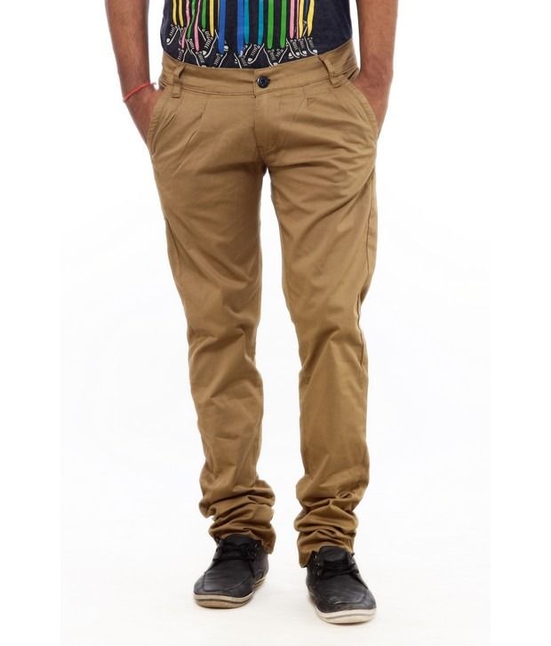 light brown chinos combination