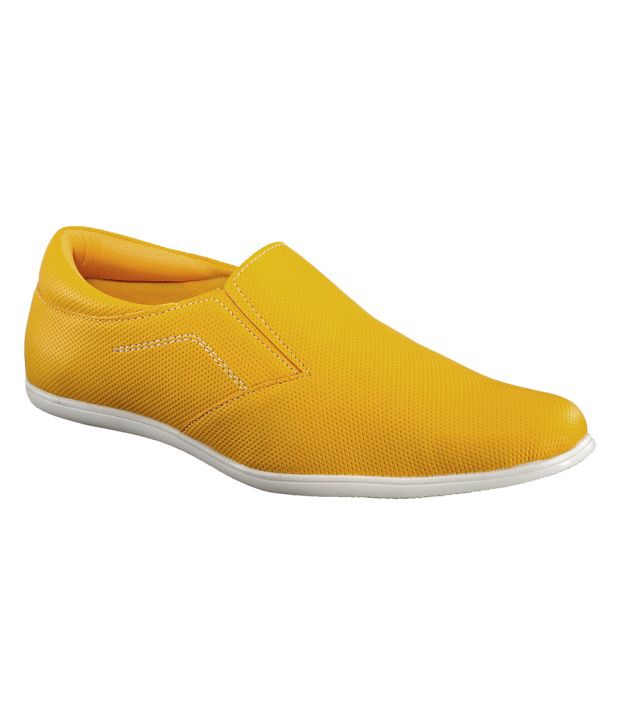 Yepme Yellow Slip-On Shoes - Buy Yepme Yellow Slip-On Shoes Online at ...