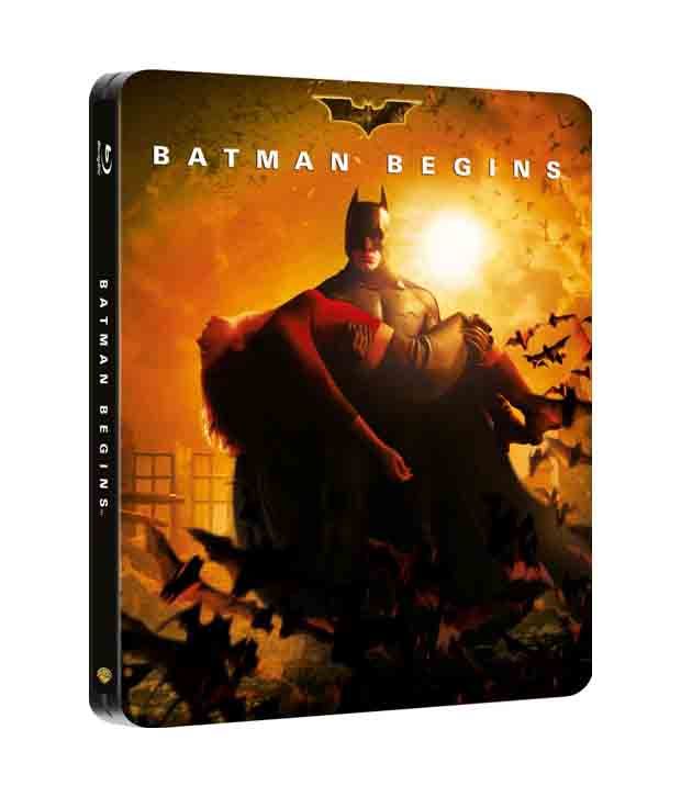 Batman Begins - Steel Book (English) [Blu-ray]: Buy Online at Best Price in  India - Snapdeal