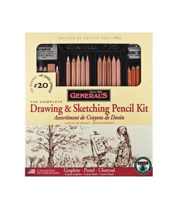General Pencil Classic Sketching And Drawing Kit Buy