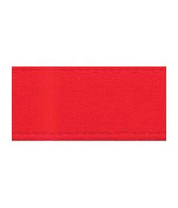 3 inch red satin ribbon