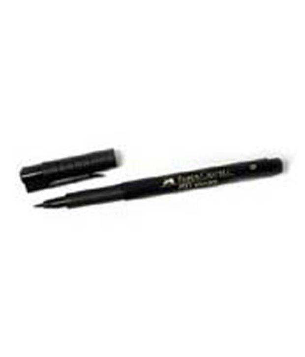 FaberCastell Pitt Artist Brush Tip Pen Black 199 Buy Online at Best