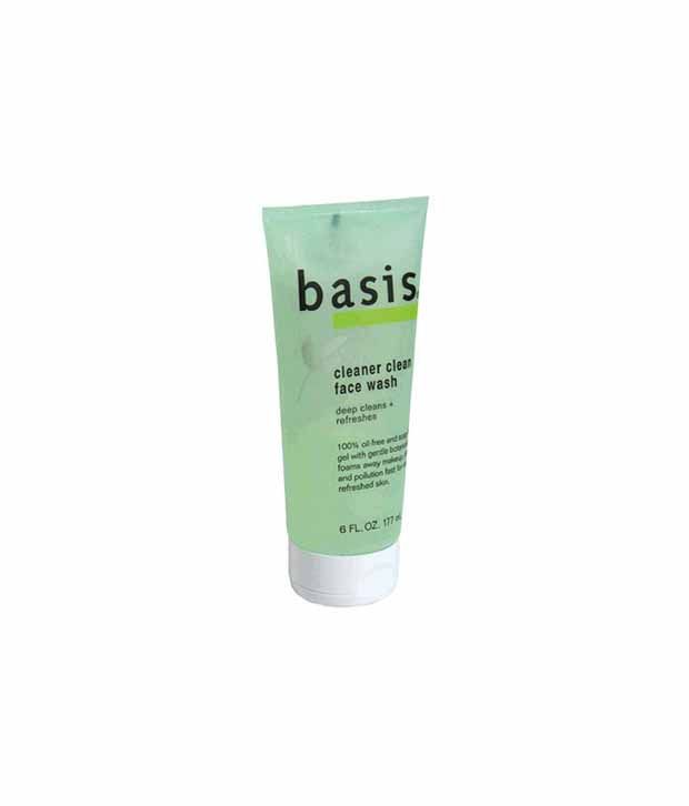 basis face wash