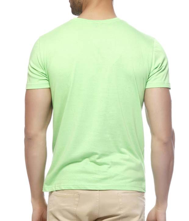 parrot green color shirt